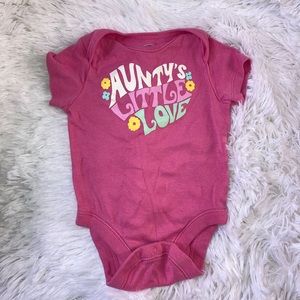 Auntys little Love Baby Onesie